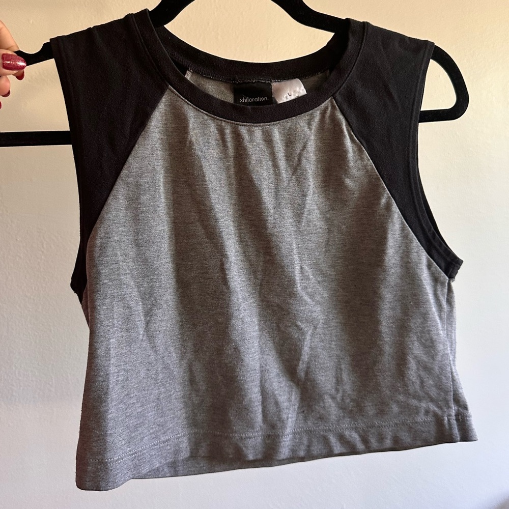 Baseball crop top